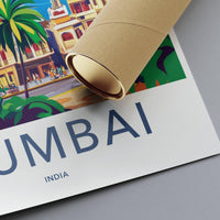 Mumbai Poster - India Wall Art