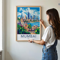 Mumbai Poster - India Wall Art