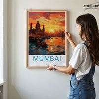 Mumbai Poster - India Wall Art