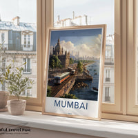 Mumbai Poster - India Wall Art