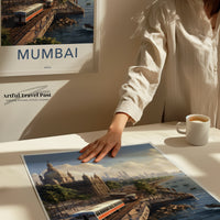 Mumbai Poster - India Wall Art