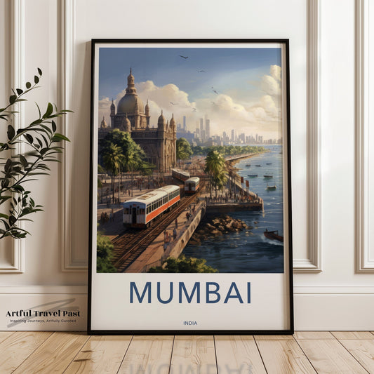 Mumbai Poster - India Wall Art