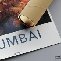 Mumbai Poster - India Wall Art