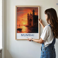 Mumbai Poster - India Wall Art