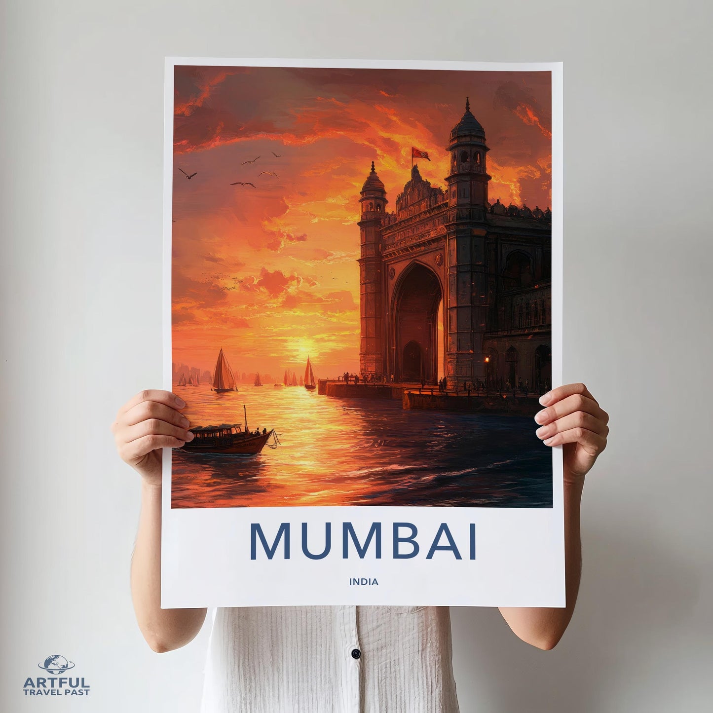Mumbai Poster - India Wall Art