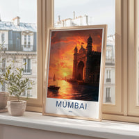 Mumbai Poster - India Wall Art