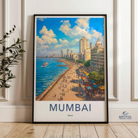 Mumbai Poster - India Wall Art