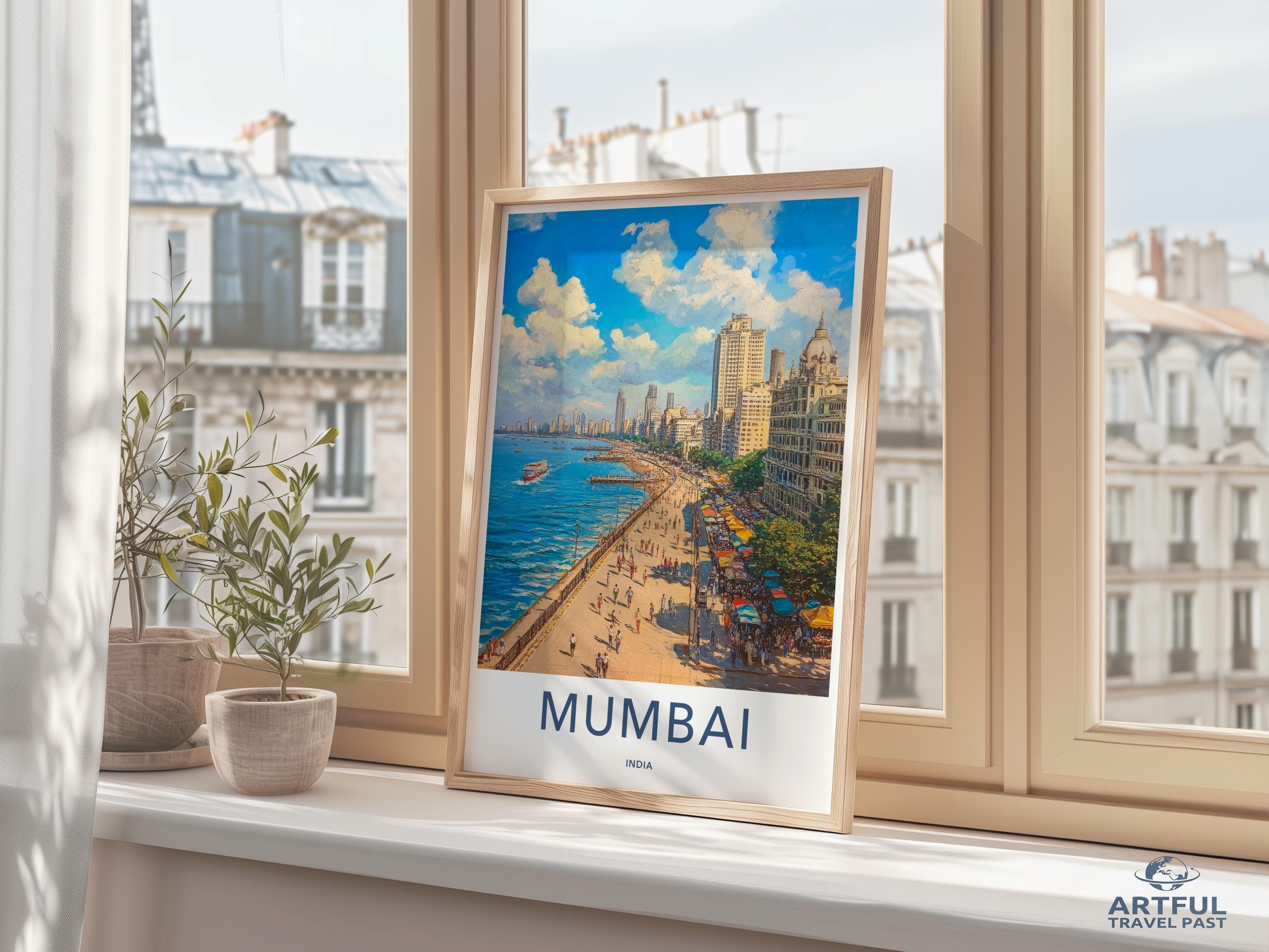 Mumbai Poster - India Wall Art
