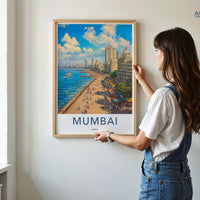 Mumbai Poster - India Wall Art