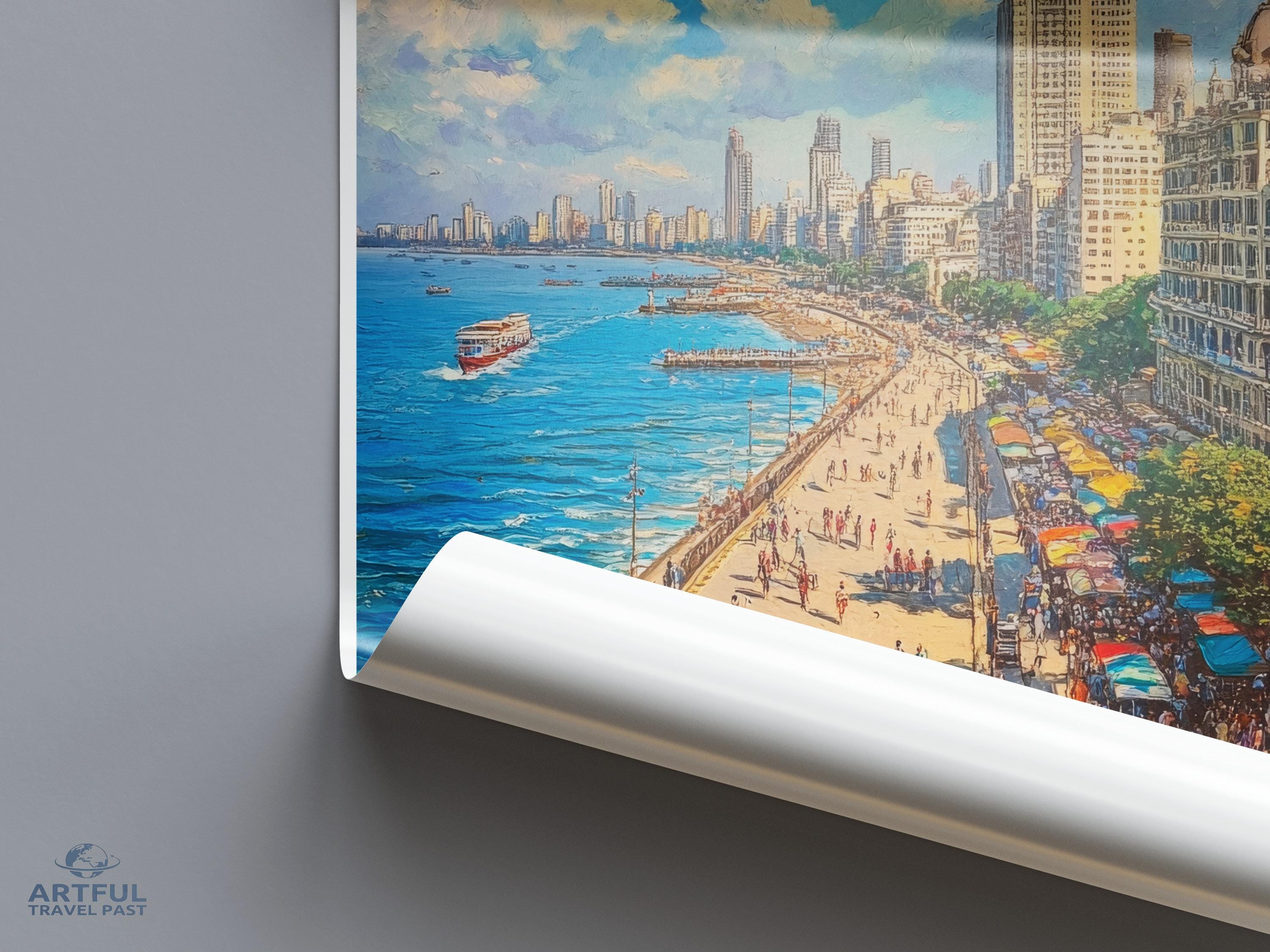 Mumbai Poster - India Wall Art