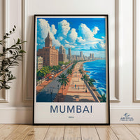 Mumbai Poster - India Wall Art