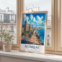 Mumbai Poster - India Wall Art