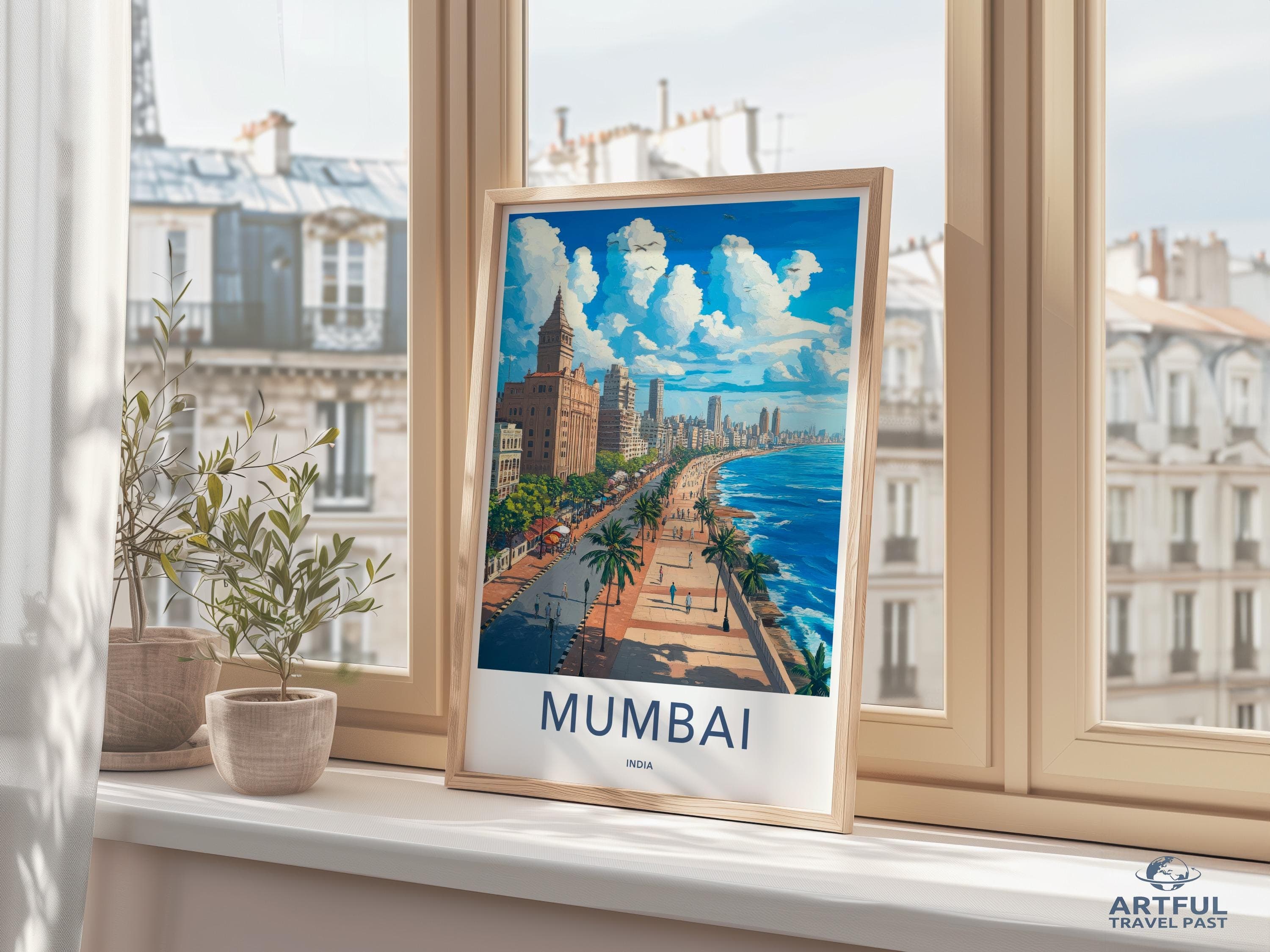 Mumbai Poster - India Wall Art