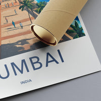 Mumbai Poster - India Wall Art