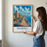 Mumbai Poster - India Wall Art