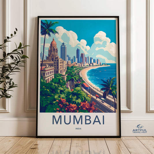 Mumbai Poster - Maharashtra Wall Art