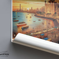 Mumbai Poster - Maharashtra Wall Art