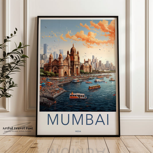 Mumbai Poster - Maharashtra Wall Art