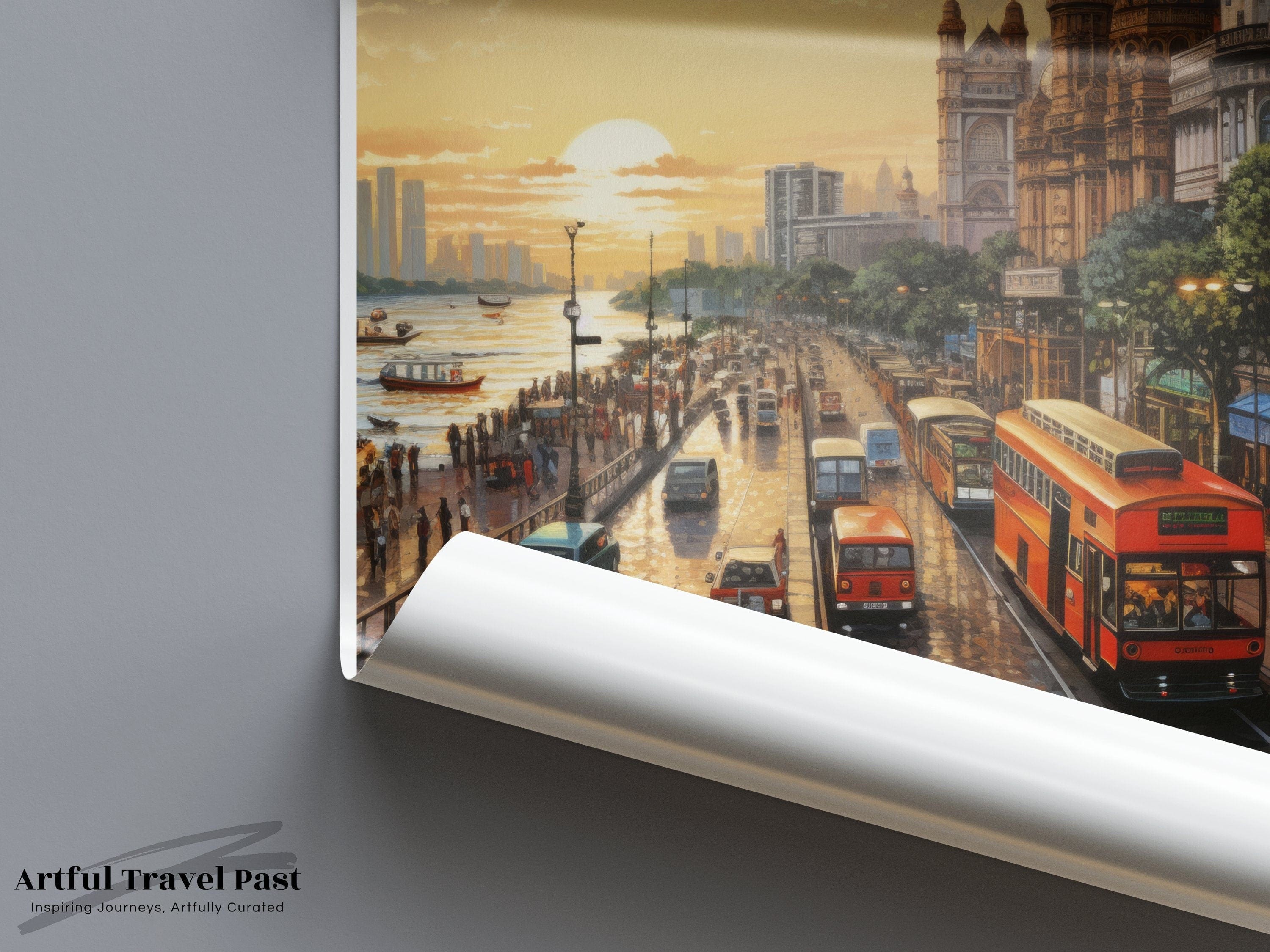 Mumbai Poster - Maharashtra Wall Art