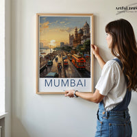 Mumbai Poster - Maharashtra Wall Art