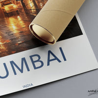 Mumbai Poster | Maharashtra Wall Art | India Decor