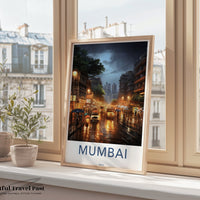 Mumbai Poster | Maharashtra Wall Art | India Decor