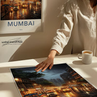 Mumbai Poster | Maharashtra Wall Art | India Decor