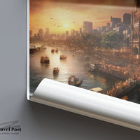 Mumbai Poster | Maharashtra Wall Art | India Decor