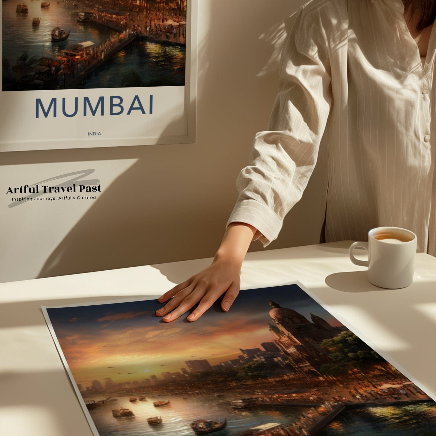 Mumbai Poster | Maharashtra Wall Art | India Decor