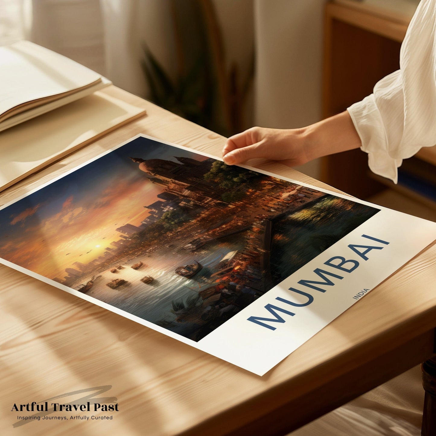 Mumbai Poster | Maharashtra Wall Art | India Decor