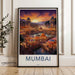 Mumbai Poster | Maharashtra Wall Art | India Decor