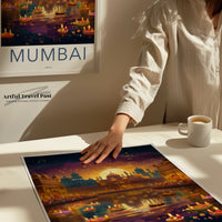 Mumbai Poster | Maharashtra Wall Art | India Decor