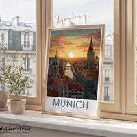 Munich Poster – Germany Wall Art