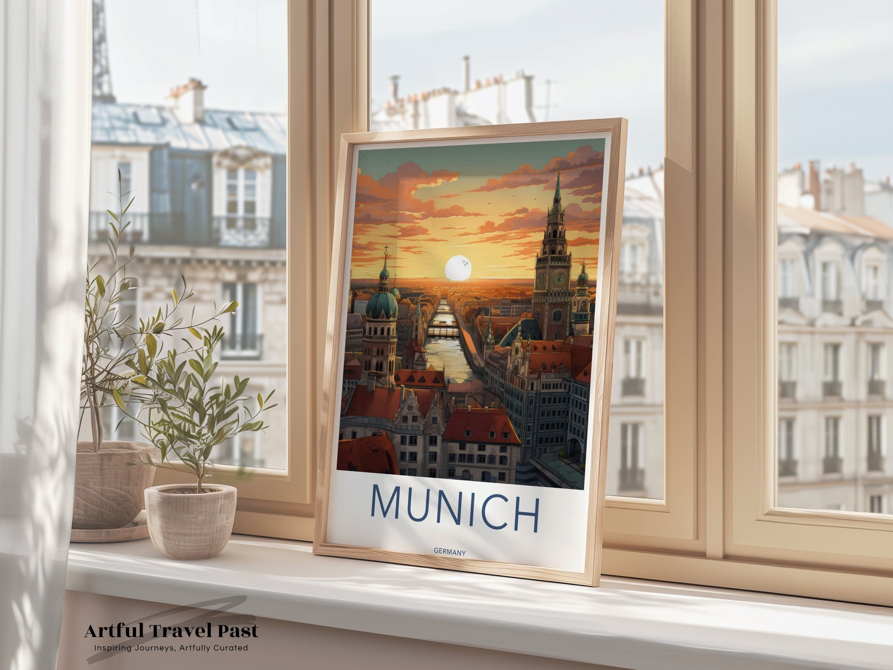 Munich Poster – Germany Wall Art
