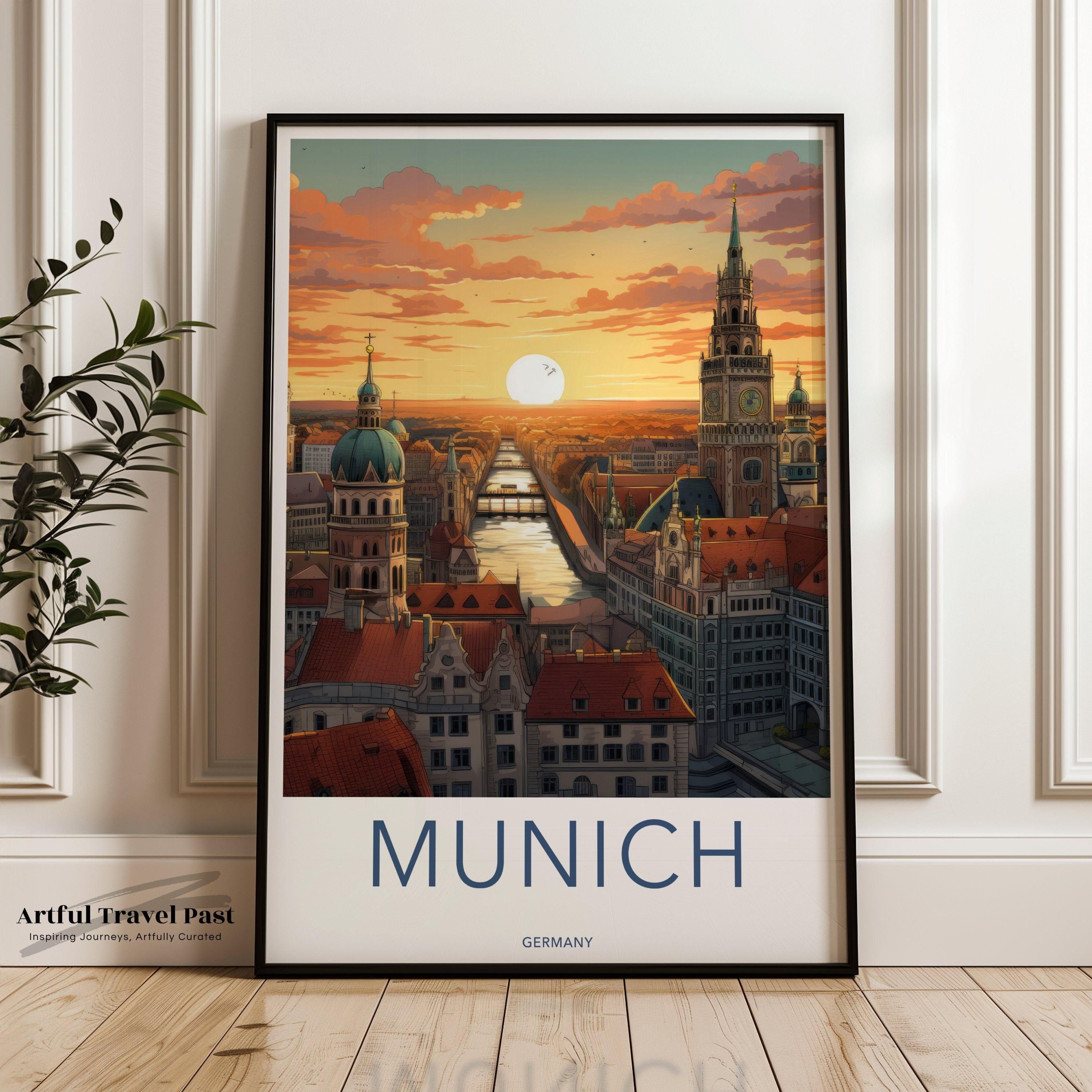 Munich Poster – Germany Wall Art