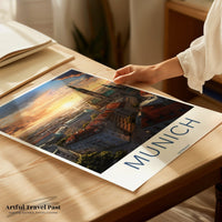 Munich Poster – Germany Wall Art
