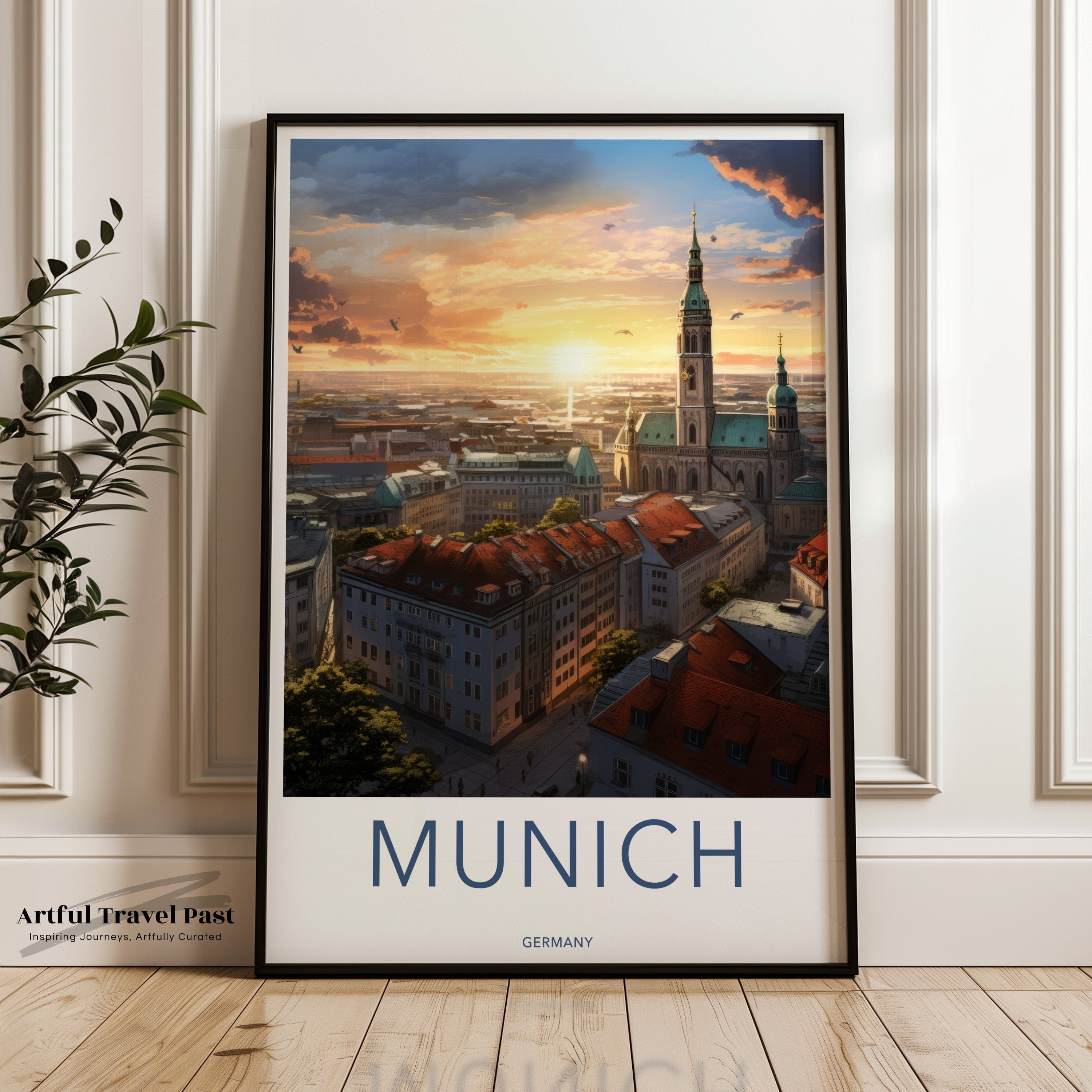 Munich Poster – Germany Wall Art