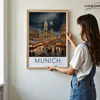 Munich Poster – Germany Wall Art