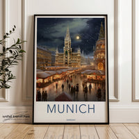 Munich Poster – Germany Wall Art