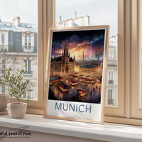 Munich Poster – Germany Wall Art