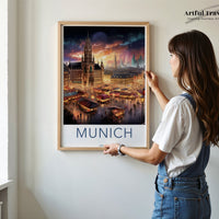 Munich Poster – Germany Wall Art