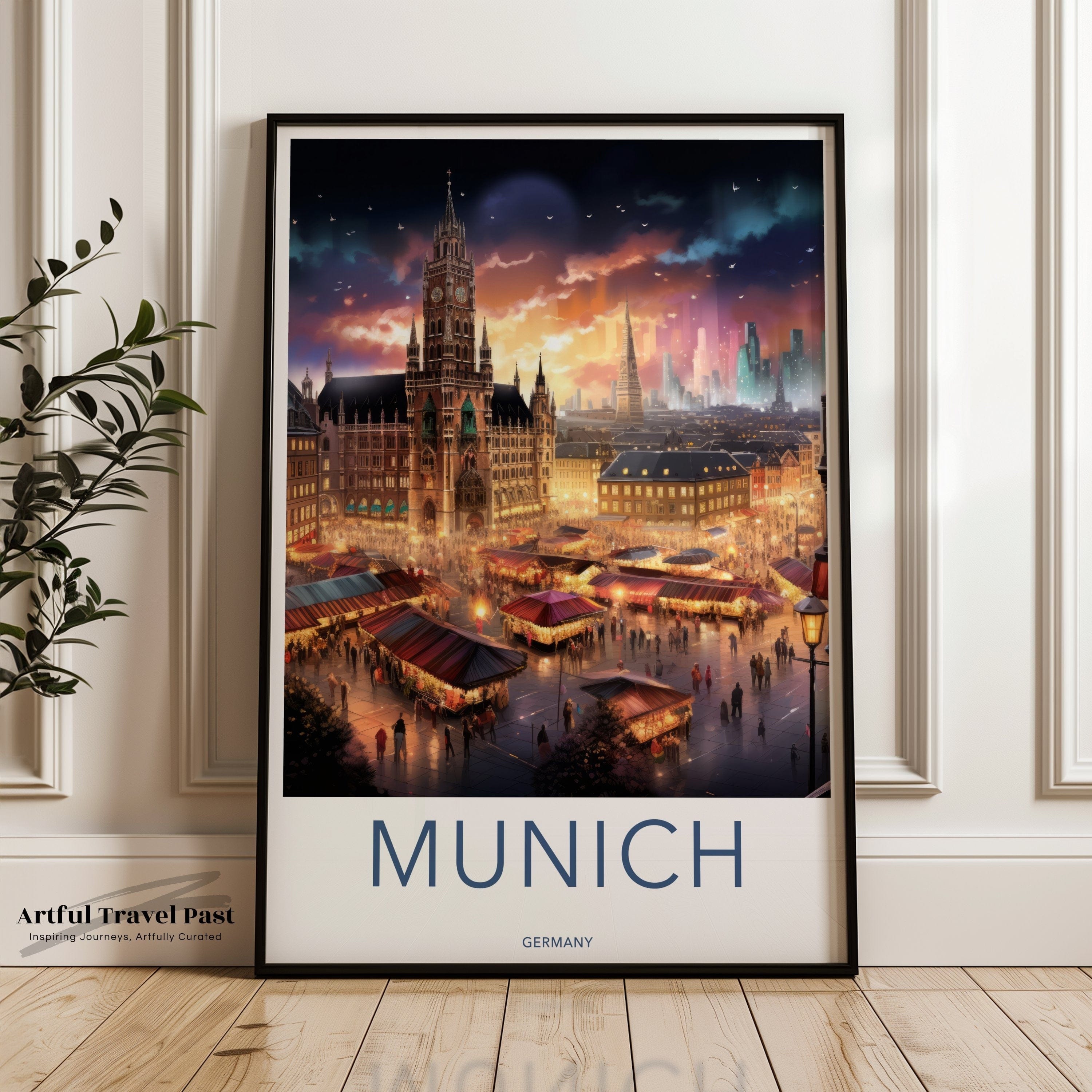 Munich Poster – Germany Wall Art