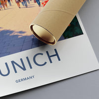 Munich Poster - Germany Wall Art