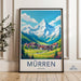 Mürren Poster - Switzerland Wall Art