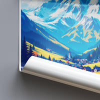 Mürren Poster - Switzerland Wall Art