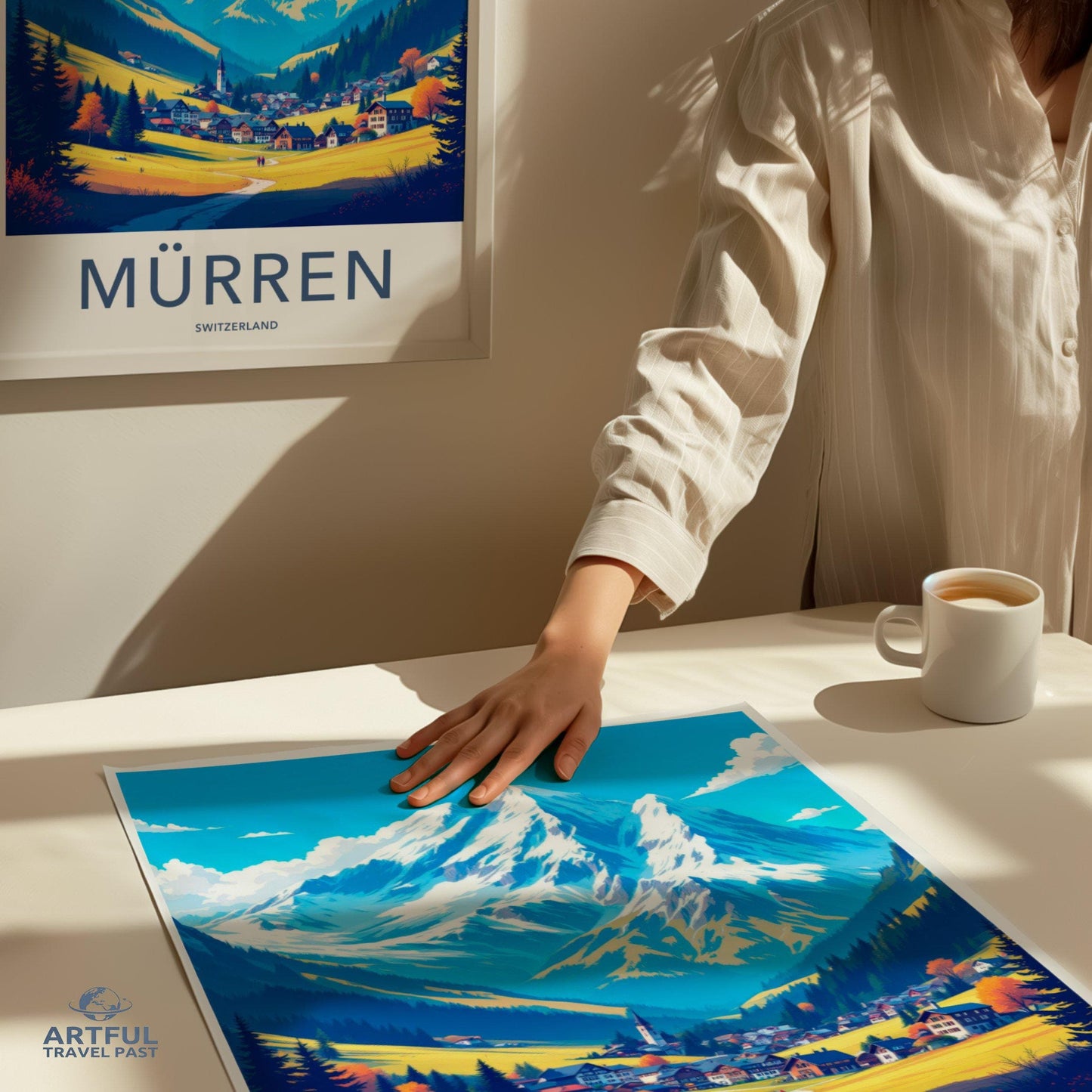Mürren Poster - Switzerland Wall Art