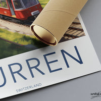 Mürren Poster - Switzerland Wall Art