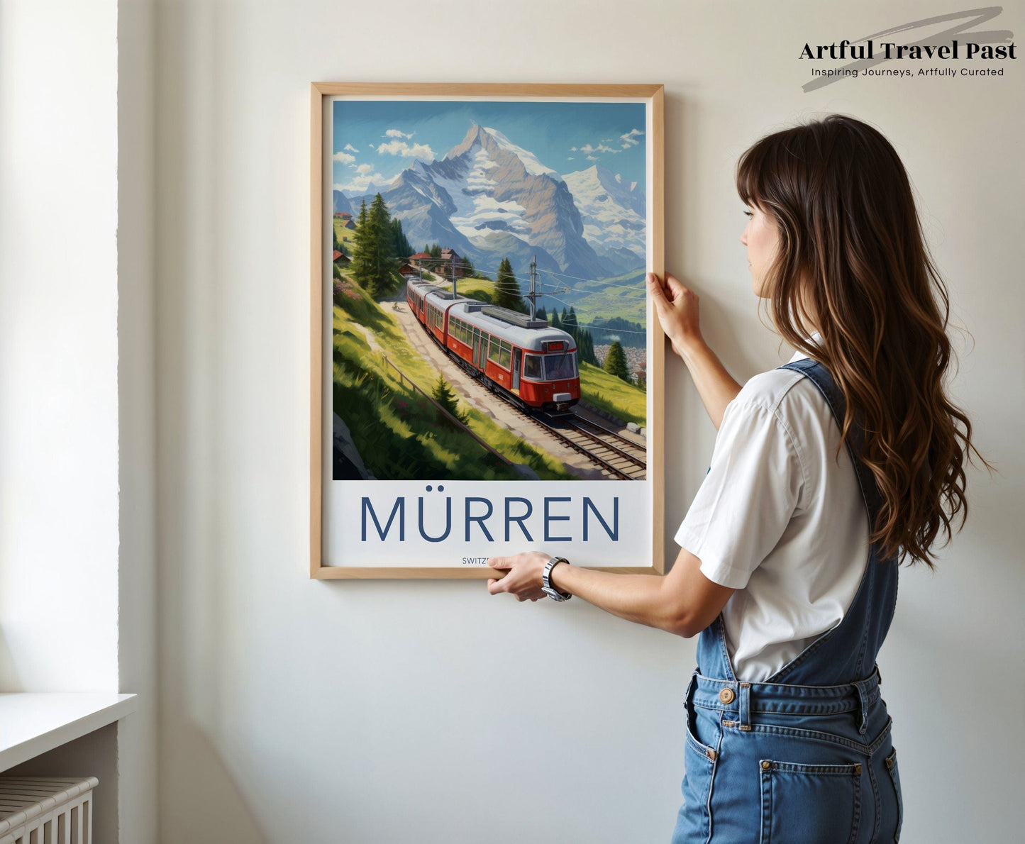 Mürren Poster - Switzerland Wall Art