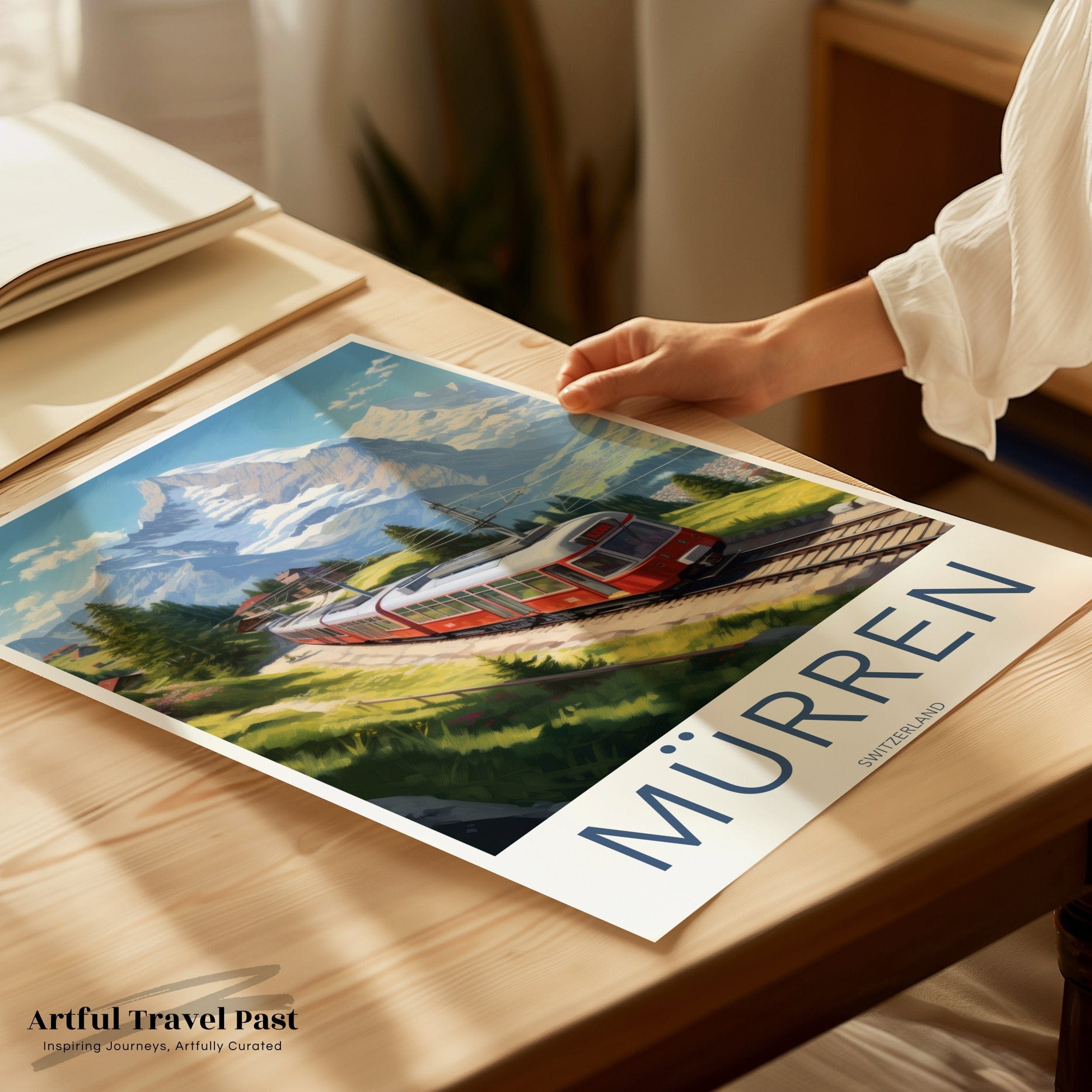 Mürren Poster - Switzerland Wall Art
