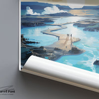 Myvatn Poster | North Iceland Wall Art | Iceland Artwork